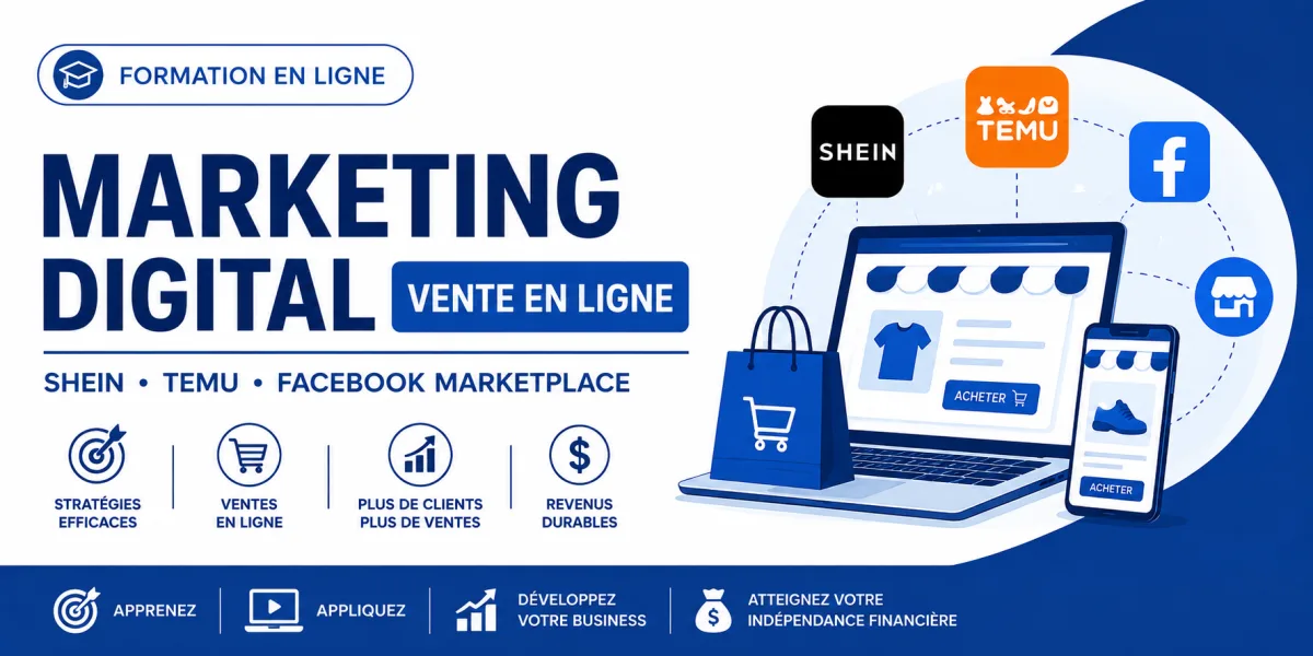 Marketing Digital & Vente en Ligne